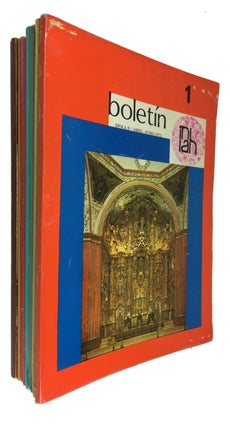 Item #88702 Boletin, Epoca II, Nos. 1-8 (Abril-Junio, 1972 - Enero-Marzo 1974). Instituto...