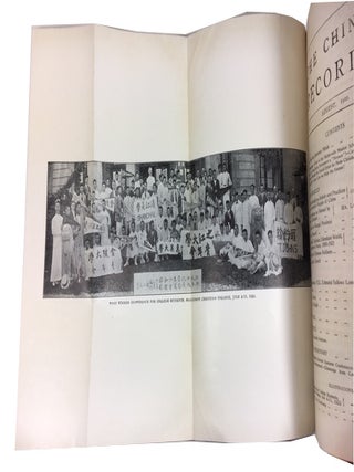 The Chinese Recorder: Journal of the Christian Movement in China, Vol. 53, No. 8 (August, 1922).