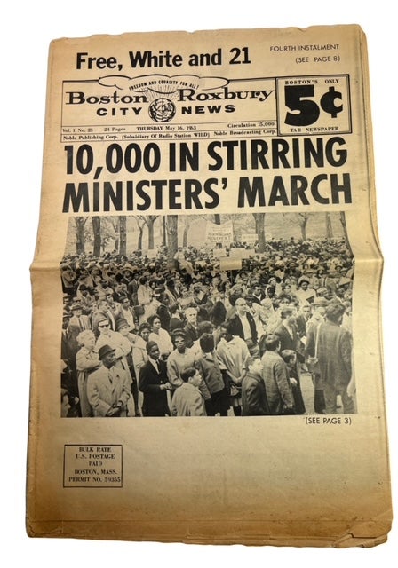 Item #88753 Boston Roxbury City News, Vol. 1, No. 23 (May 16, 1963)