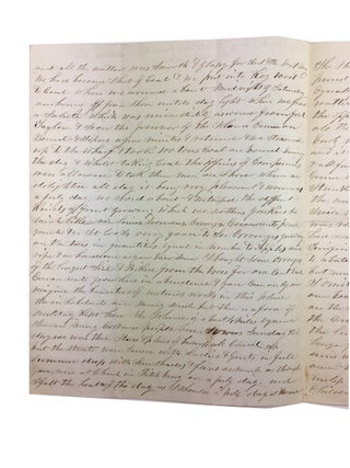 Civil War Soldier's Letter Dated February 28, 1863 and sent from New Orleans to His Brother back in Massachusetts.