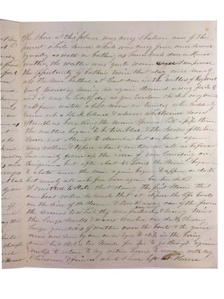 Civil War Soldier's Letter Dated February 28, 1863 and sent from New Orleans to His Brother back in Massachusetts.