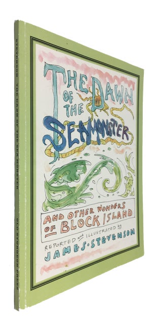 Item #88865 The Dawn of the Sea Monster and Other Wonders of Block Island. James S. Stevenson.
