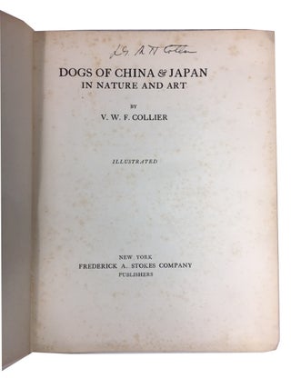 Dogs of China & Japan in Nature and Art