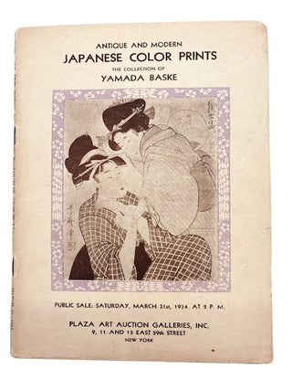 Item #88967 Japanese Color Prints Including a Rare Example by the Primitive Master Kiyo-Hiro...