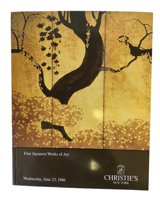 Item #88984 Fine Japanese Works of Art from Various Sources Wednesday, June 25, 1986. Manson Christie, Woods International Inc.