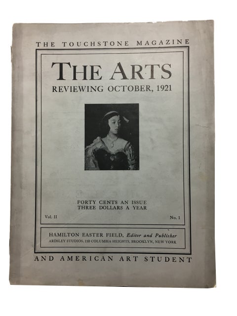 Item #88995 The Touchstone Magazine the Arts and American Art Student, Vol., II, No. 1 (October, 1921)