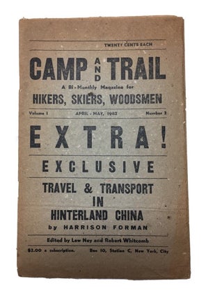 Item #89017 Camp and Trail: A Bi-Monthly Magazine for Hikers, Skiers, Woodsmen, Volume 1, Number...