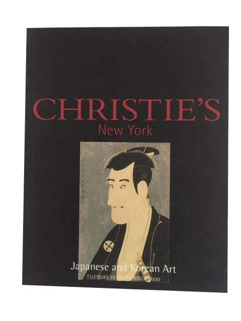 Item #89046 Japanese and Korean Art, Tuesday, 19 September 2000. Christie's.