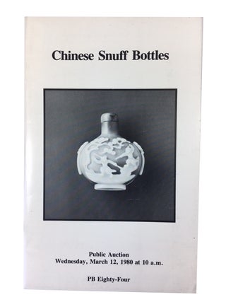 Item #89097 Chinese Snuff Bottles: Property of Various Owners including a Florida Private Collector