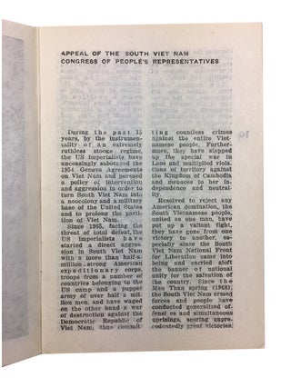 South Vietnam: Special Supplement. (cover title)