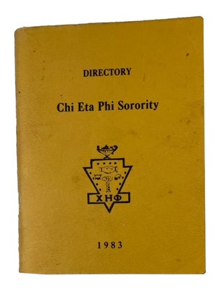 Item #89442 Directory Chi Eta Phi Sorority, Inc. Inc Chi Eta Phi Sorority