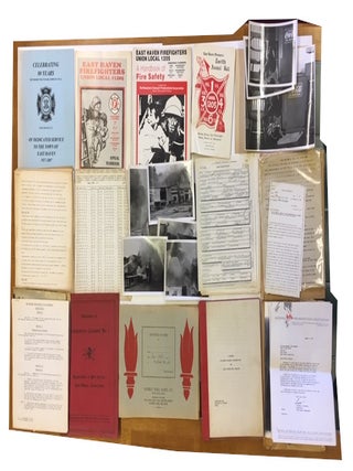 Item #89595 A banker’s box full of material about East Haven Fires and Its Fire Department