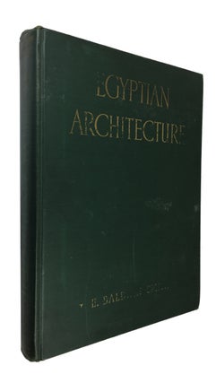 Item #89709 Egyptian Architecture as Cultural Expression. Earl Baldwin Smith, 1888