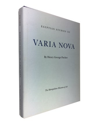 Item #89738 Varia Nova. Henry George Fischer