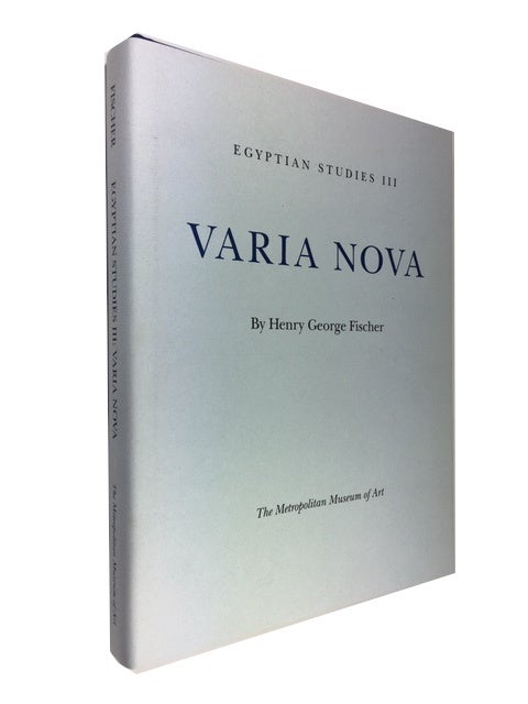 Item #89738 Varia Nova. Henry George Fischer.