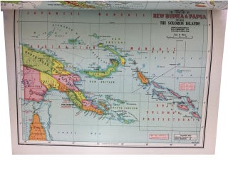 Robinson's Australian & New Zealand atlas, including New Guinea and Pacific Islands