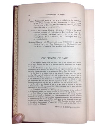 Catalogue of the Art Collection formed by the late Mrs. Mary J. Morgan to be sold by Auction ... March 3d, 4th and 5th ... Chickering Hall ...