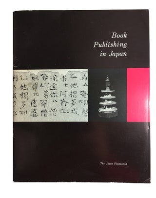 Item #90044 Book Publishing in Japan (cover title