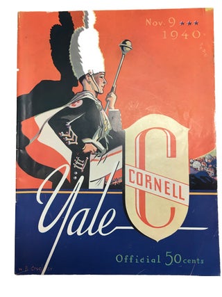 Item #90140 Official Program: Cornell Yale: Yale Bowl, Saturday, November 9, 1940. Football Preogram