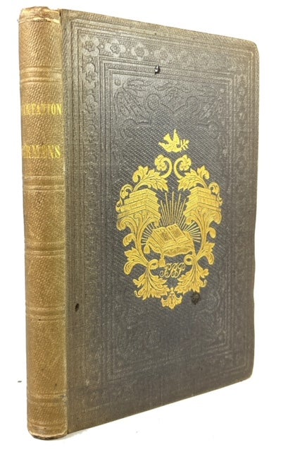 Item #90260 Plantation Sermons: Or, Plain and Familiar Discourses for the Instruction of the Unlearned. A. F. Dickson.