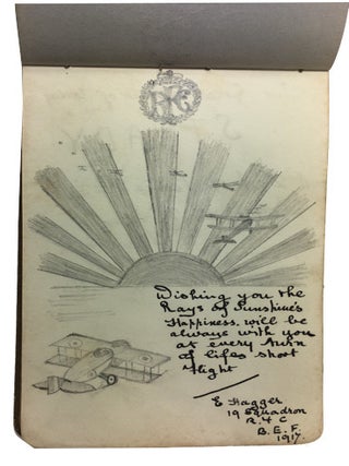 Autograph book of Nurse Freeman at No. 5 War Hospital Katesgrove, Reading. (English Nurse WWI)