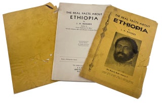 Item #90654 The Real Facts About Ethiopia. Rogers, oel, ugustus