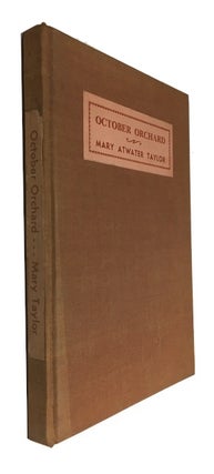 Item #90834 October Orchard. Mary Atwater Taylor