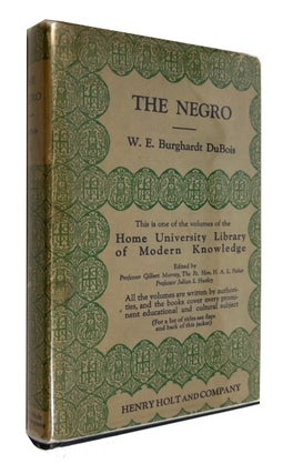 Item #90869 The Negro. William Edward Burghardt DuBois