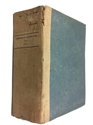 Item #91005 The Christian Observer. Conducted by Members of the Established Church, for the Year...