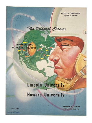 Item #91027 Thanksgiving November 22, 1951. Lincoln University vs. Howard University, Temple...