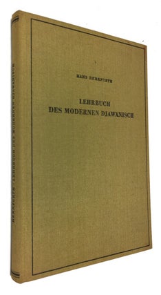 Item #91038 Lehrbuch des Modernen Djawanisch. Hans Herrfurth