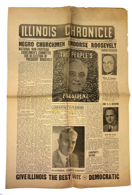 Item #91061 Illinois Chronicle, Vol. 29, No. 11 (October 1944)