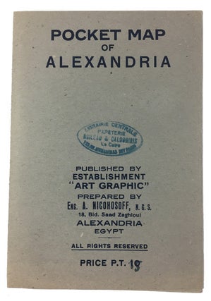 Item #91115 Pocket Map of Alexandria. Folding Map