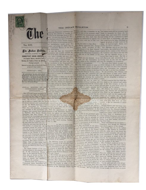 Item #91243 The Indian Bulletin, Vol. XIII, No. ??, (February, 1900)