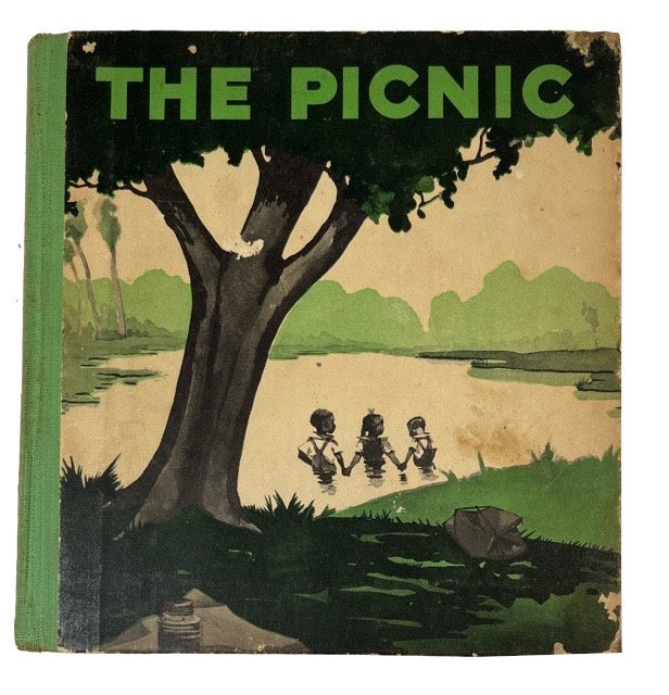 Item #91248 The Picnic. Good Things to Eat! Fun in the Creek! A Ride in a Wagon and the Doctor's Car! A Picnic! We Are Going on a Picnic! James Tippett, terling.