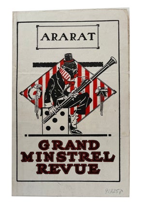 Item #91325 Ararat Grand Minstrel Review. [cover title]. Ararat Temple Ancient Arabic Order of...
