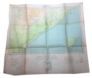 Item #91526 Mogadiscio: Africa 1:1,000,000. N. A. 38. Consultati Per la Compilazione 1934...
