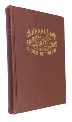 Item #91612 Manual of the International Order of Twelve of Knights and Daughters of Tabor,...