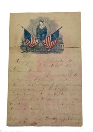 Item #91613 Autograph Letter, Signed. dated September 28, 1862. Isabel Jones, apparently a. Nurse...