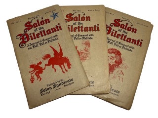 Item #92012 Salon of the Dilettanti, Three issues: Vol. 1, Nos. 2,and 5 (February and May, 1907);...