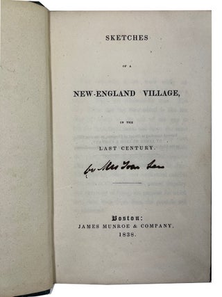 Sketches of a New England Village in the Last Century