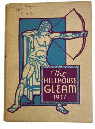 Item #92407 The Hillhouse Gleam 1937: Issued Annually by the New Haven High School