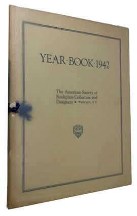 Item #92426 Year Book 1942 of the American Society of Bookplate Collectors and Designers....