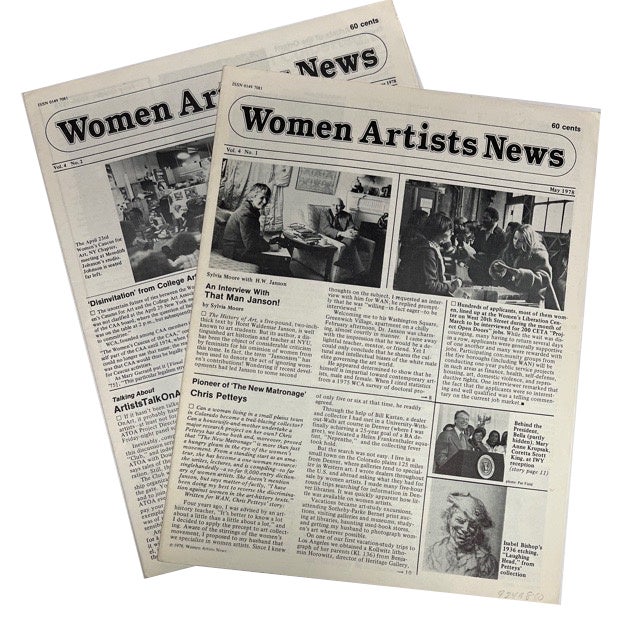 Item #92498 Women Artists News, Vol. 4, Nos. 1 & 2 (May and June 1978)