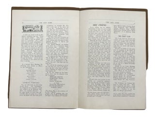 The Artgum. Nine issues: Vol. 1, Nos. 2, 4 and 5 (January, April and May, 1923); Vol. II, Nos. 1, 3-7 (November, 1923 and January-May, 1924)