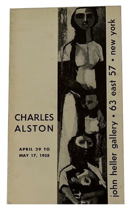 Item #92687 Charles Alston April 29 to May 17, 1958, Charles *Alston