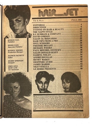 Hair Jet, Vol.2, No. 4 (Fall 1981)