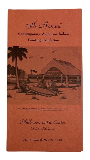 Item #92934 13th Annual Contemporary American Indian Painting Exhibition May 6 through May 29, 1958. (Cover title)