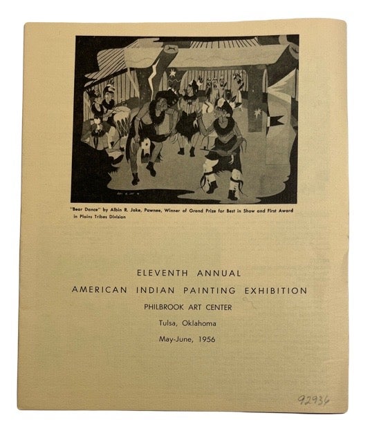 Item #92936 11th Annual American Indian Painting Exhibition May - June,1956. (Cover title)