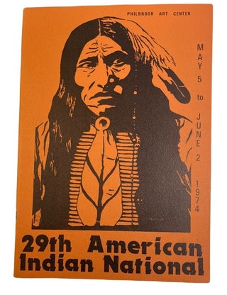 Item #92941 29th [Annual] American Indian National, May 5 to June 2, 1974